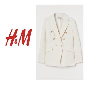 H&M «Bouclé» tweed blazer